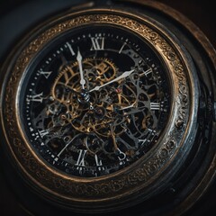 Fototapeta premium Combining timeless elegance with cutting-edge modern design in watches