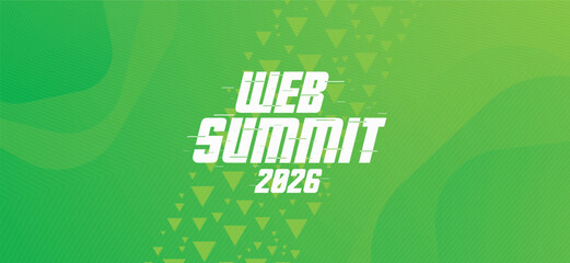 logo graphic design of annual event summit and title made for Technology and Web - annual convention for web