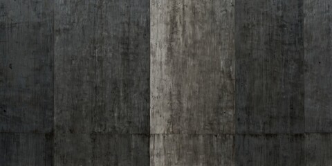 Fototapeta premium Grey concrete wall in architectural construction.