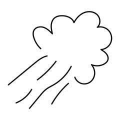 doodle anime, elements, icon, question, emotion, wind, exploding, message, flash, headline, curve