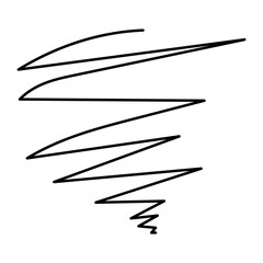 doodle anime, elements, icon, question, emotion, wind, exploding, message, flash, headline, curve