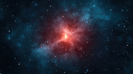 Sparkling Jewel in Space - Stunning Star Cluster Resembling Massive Diamond Chandelier | 8K High Detail Copy Space for Text