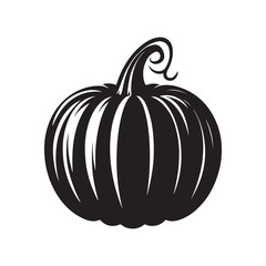 pumpkin isolated on white background