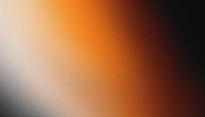 White orange grainy gradient background, black backdrop, noise texture effect, webpage header, wide banner size
