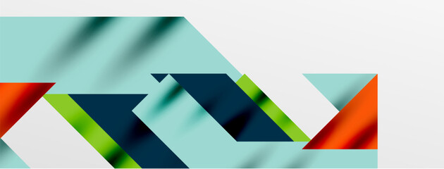 Dynamic lines and triangles. Vector Illustration For Wallpaper, Banner, Background, Card, Book Illustration, landing page