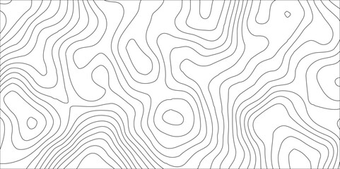 topographic line contour map background, White wave paper curved reliefs abstract background,Geographic mountain terrain.The topo contour map with terrain,