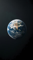 Fototapeta premium Blue Earth from space