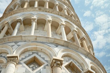 Obraz premium Castello Sforzesco or Sforza Castle in Milan, Italy. Huge Medieval-Renaissance fortress with historical museums and art collections.. Beautiful simple AI generated image