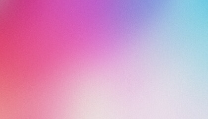 Calming Pink, Purple, Blue Blurred Gradient Background with Grain Noise Texture