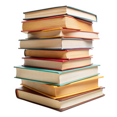 books-white-background