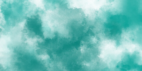 abstract cloud and vapor texture background. white and blue smoke aquarelle smudge illustration smooth grungy smokey light pastel colors ink glow. blue color powder explosion .	
