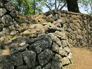 大分県竹田市、難攻不落と呼ばれた国指定史跡 岡城跡の石垣