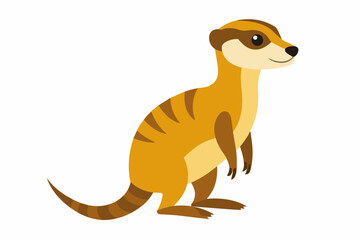 Meerkat vector art and illustration