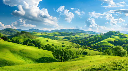 Obraz premium field nature