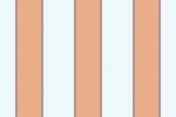 Page background vertical pattern, advertising lines stripe fabric. Scratch seamless vector texture textile in white and orange colors.
