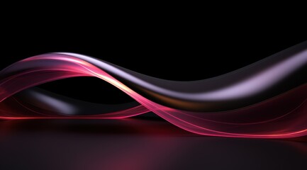 Vibrant abstract wave design