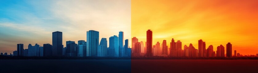 Evolution of Urban Landscape: Progress and Development Over Decades