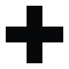 Fototapeta premium hospital icon vector on white background