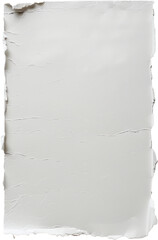 White paper background