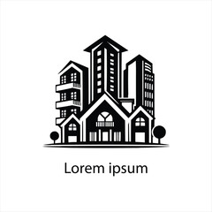 Real estate logo design for brand