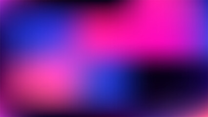 Blurred Gradient Background, Dark Style.