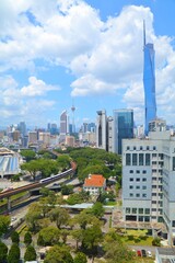 Kuala Lumpur city skyline, Malaysia