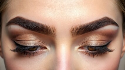 Obraz premium Fine, precise strokes mimic natural hair growth, creating a masterpiece of individual strands that blend seamlessly with existing locks.