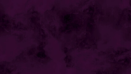 Dark abstract background with Purple grunge effect background. Purple velvet grunge texture fantasy smooth watercolor painted art design.
