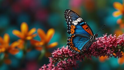butterfly on flower