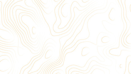 Modern design with White background with topographic wavy pattern design. wave Line topography map contour background. 