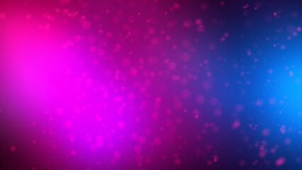 Vibrant Colorful Dots on Dark Blue Wave Landscape Abstract Background.