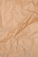 Obraz premium Old craft paper vintage texture surface for background. Recycle pale brown paper crumpled texture, Recycled kraft paper blank with copy space for text