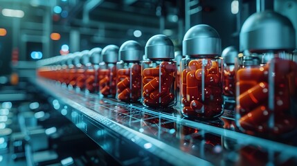 Cutting Edge AI Powered Drug Discovery Lab Developing High Efficiency Medications for Healthcare Advancements