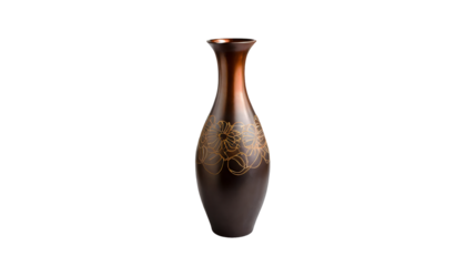 Free photo narrow-neck vase isolated on white background. Generative AI.