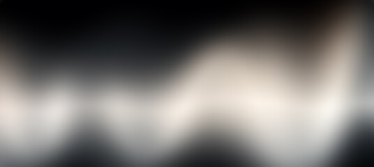 Abstract black and white gradient background blending into darkness