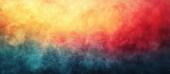 Obraz premium Abstract Watercolor Background in Vibrant Hues