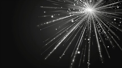 Abstract Light Burst