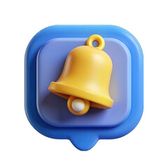 Fototapeta premium bell with exclamation point