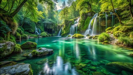 Towering trees, sun-dappled clearings, and untamed landscapes evoke a sense of primal purity, as if the earth's essence remains untouched, waiting to be discovered.