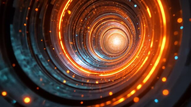 sci-fi background in abstract