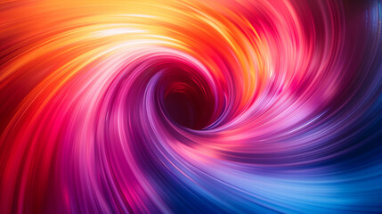 Obraz premium An abstract background with radiant swirling light pattern