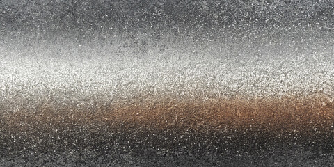 Obraz premium A gradient blending from charcoal gray to light silver with a heavy grainy texture.