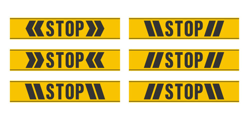 stop. An inscription for an information plate, an icon, an icon for websites, applications and social networks, messengers and creative design