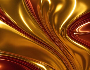Liquid Metal Effect: Glossy, Reflective Abstract Background with Metallic Sheen. Ai generated image.