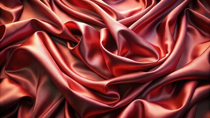 Obraz premium Captivating textural journey through luxurious folds of satin-like perfection , satin, luxurious, texture, abstract, background