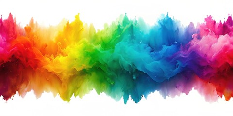 Abstract multicolor spectrum background with irregular painting path, colorful, abstract, spectrum, background, vibrant