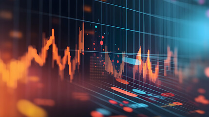 yearly financial report, chart with years data statistics, company progress and growth by year, 2025