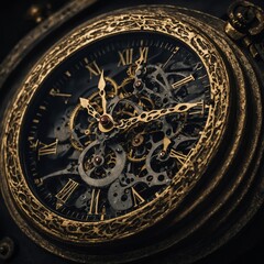 Fototapeta premium The allure of custom-made timepieces with distinctive features