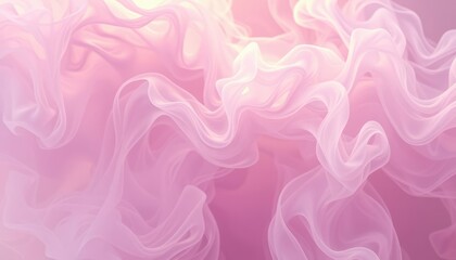 Fototapeta premium Flowing Pastel Smoke Abstract