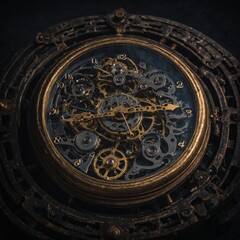 Obraz premium The appeal of vintage designs influencing modern luxury timepiece aesthetics